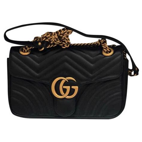 gucci bolsa negra